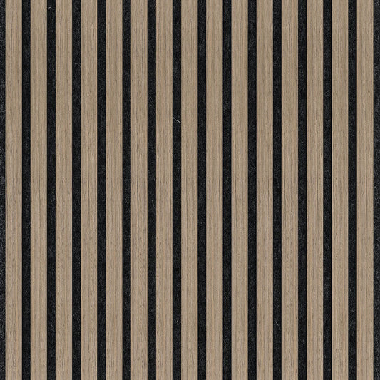 Wooden Slat Acoustic Panel Light Walnut 2900mm x 600mm