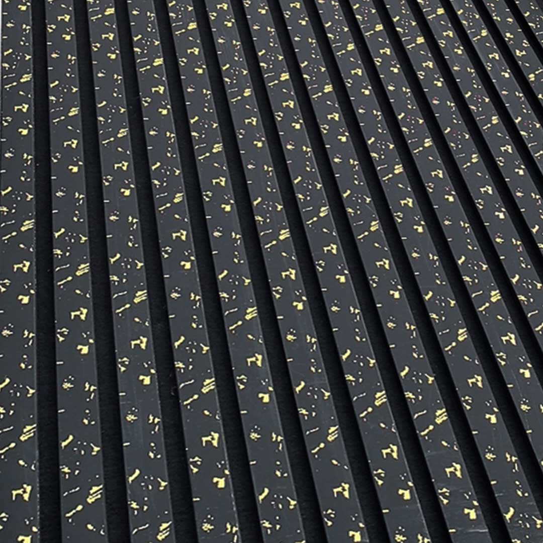 Black Gold Dot Acoustic Panel 2400mm x 600mm