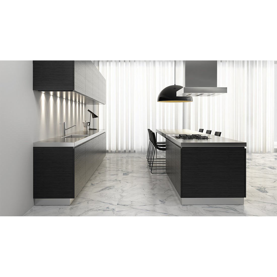 NV 30x60 Blue Matt Carving