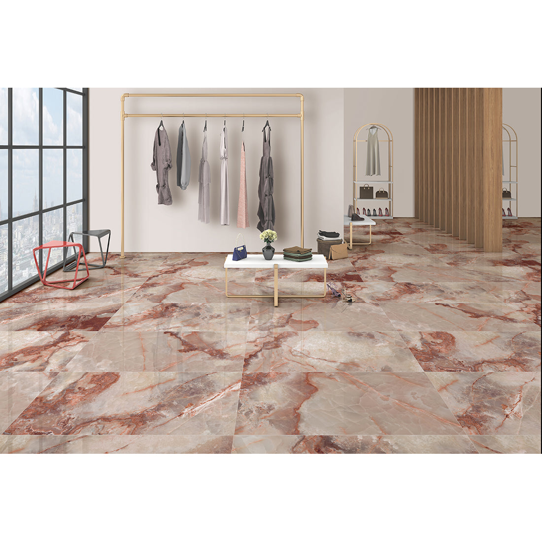 Onyx Icon 60x120 Ruby Polished