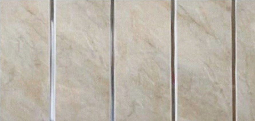 Pergammon Silver Strip PVC Ceiling Cladding