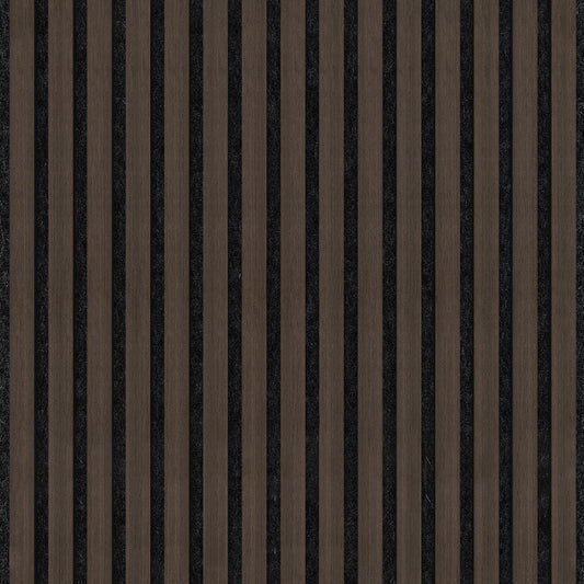 Wooden Slat Acoustic Panel Choco Brown 2900mm x 600mm