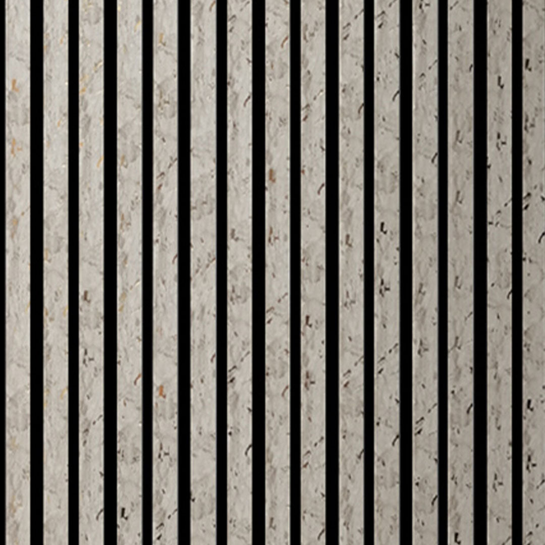 Wooden Slat Acoustic Panel Beige Gold Dot 2400mm x 600mm