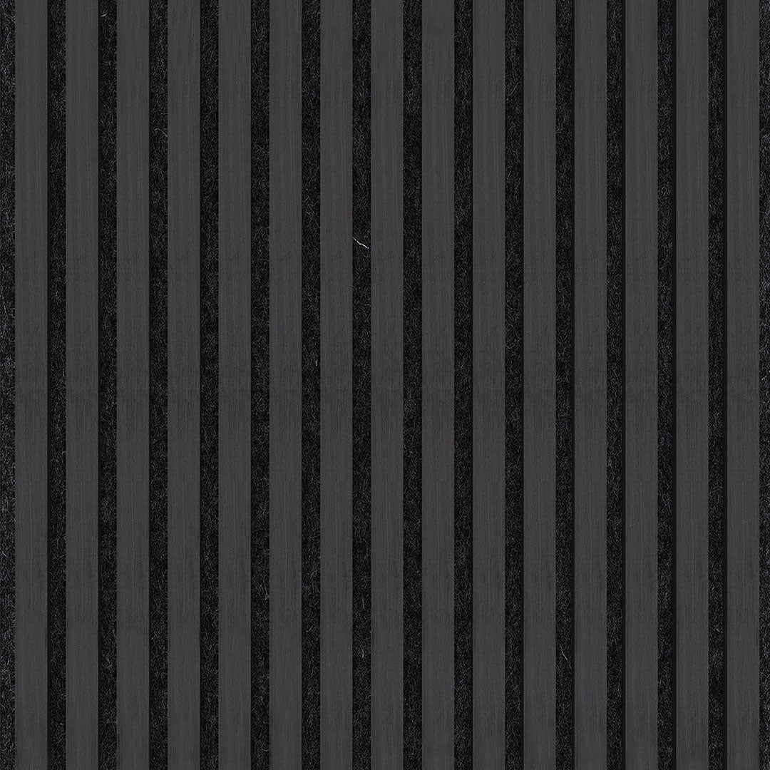 Wooden Slat Acoustic Panel Black Oak 2900mm x 600mm