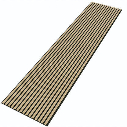 Wooden Slat Acoustic Panel Natural Oak 2900mm x 600mm