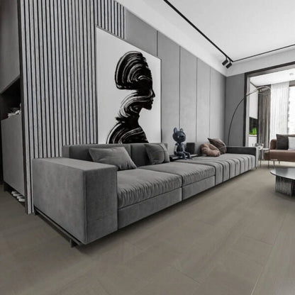 Wooden Slat Acoustic Panel Grey Oak 2900mm x 600mm