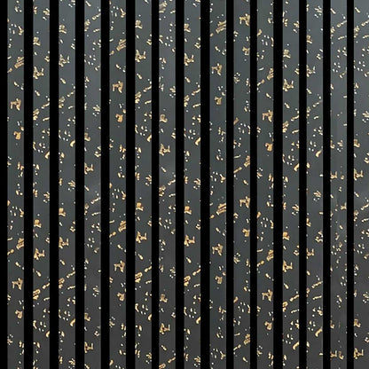 Black Gold Dot Acoustic Panel 2400mm x 600mm