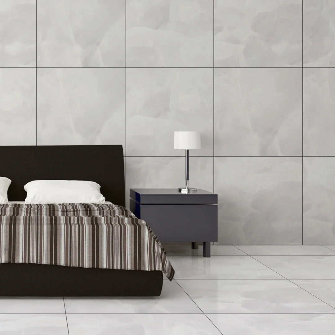 54.72 SQM Pallet Deal: Jupra Onyx Gloss Porcelain 60x60cm Tiles