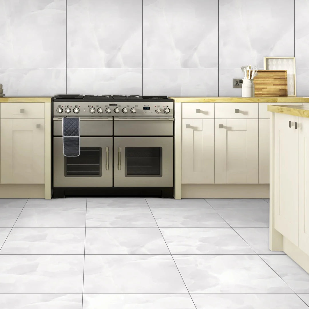 54.72 SQM Pallet Deal: Jupra Onyx Gloss Porcelain 60x60cm Tiles