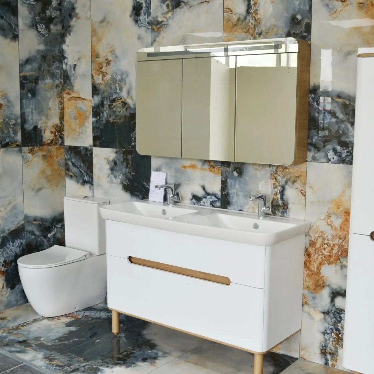 Pacific Blue 60x120 wall and floor tile