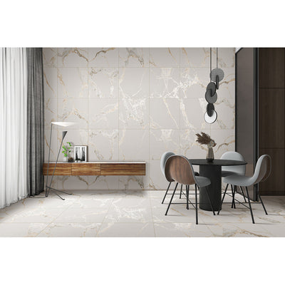 ATH 60x60 Gold Matt Carving