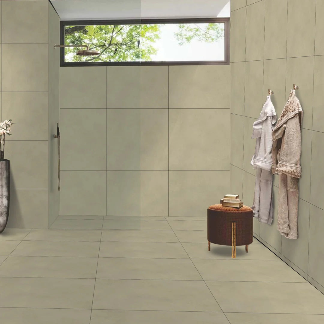 54.72 SQM Pallet Deal: Slate Beige Matt Porcelain 60x60cm Tiles