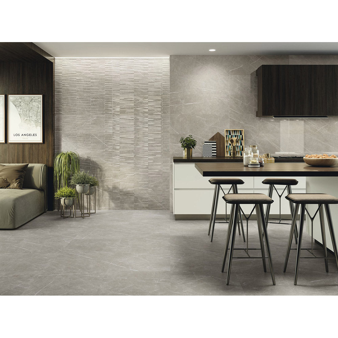 eternal B Corn 30x60 Taupe Gloss