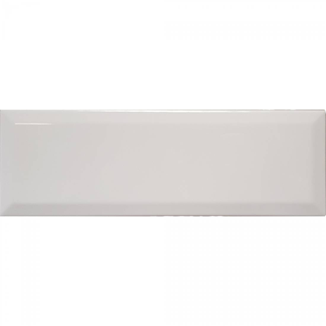 Biselado 10x30 White Matt Bevelled