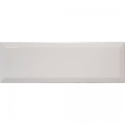 Biselado 10x30 White Matt Bevelled