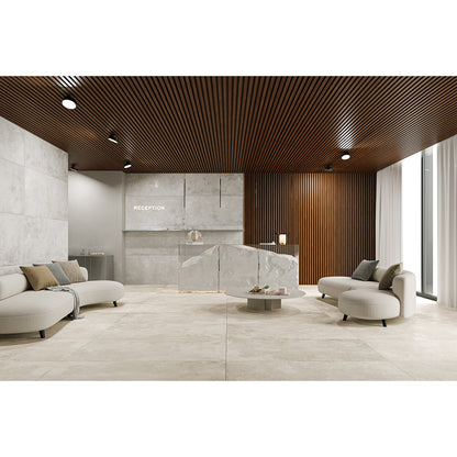 Illusion 60x60 Grey Matt Carving