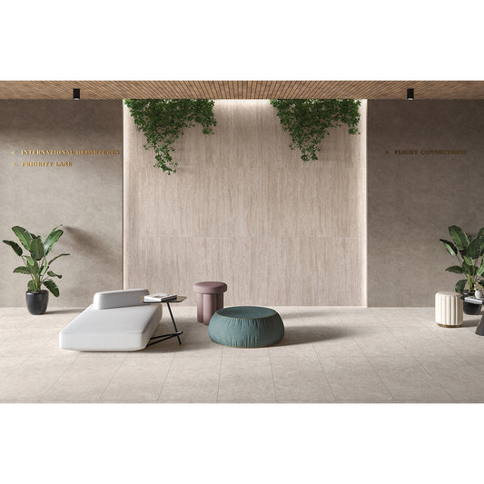 MS 60x120 Crema Matt Cross Cut