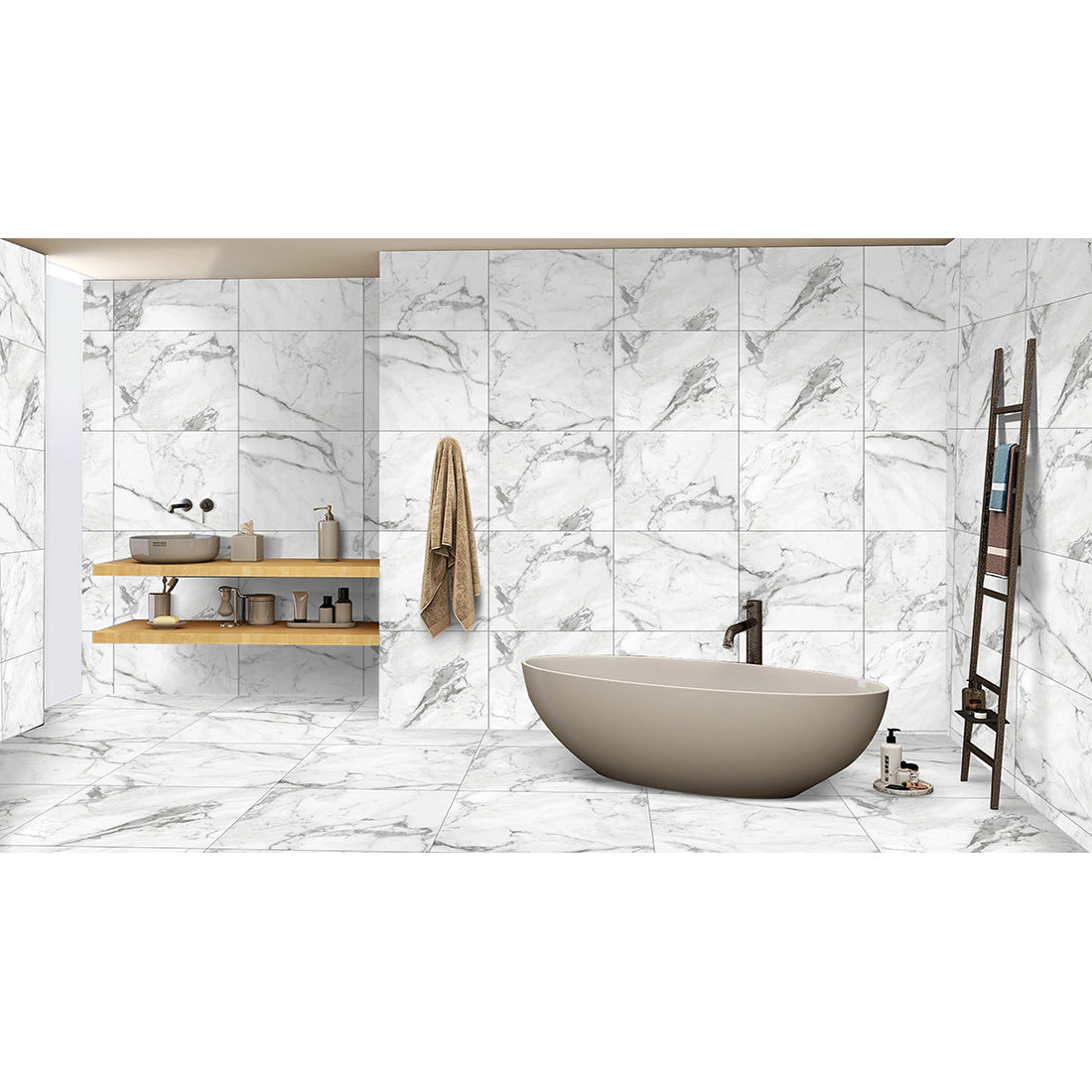 NV 60x60 Grey Matt Carving