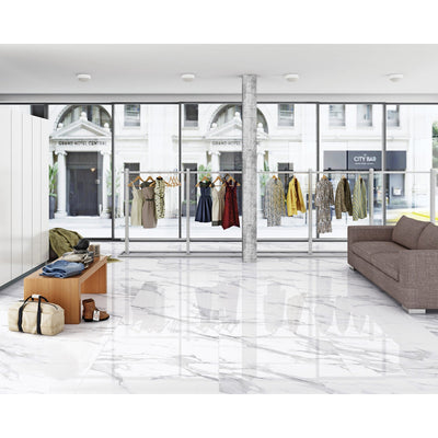 SM 30x60 White Polished